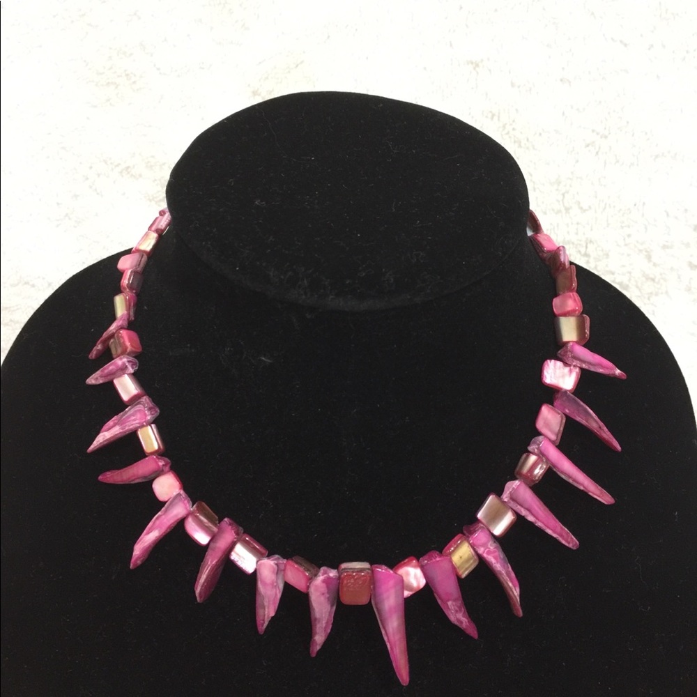Pink Fashion Necklace